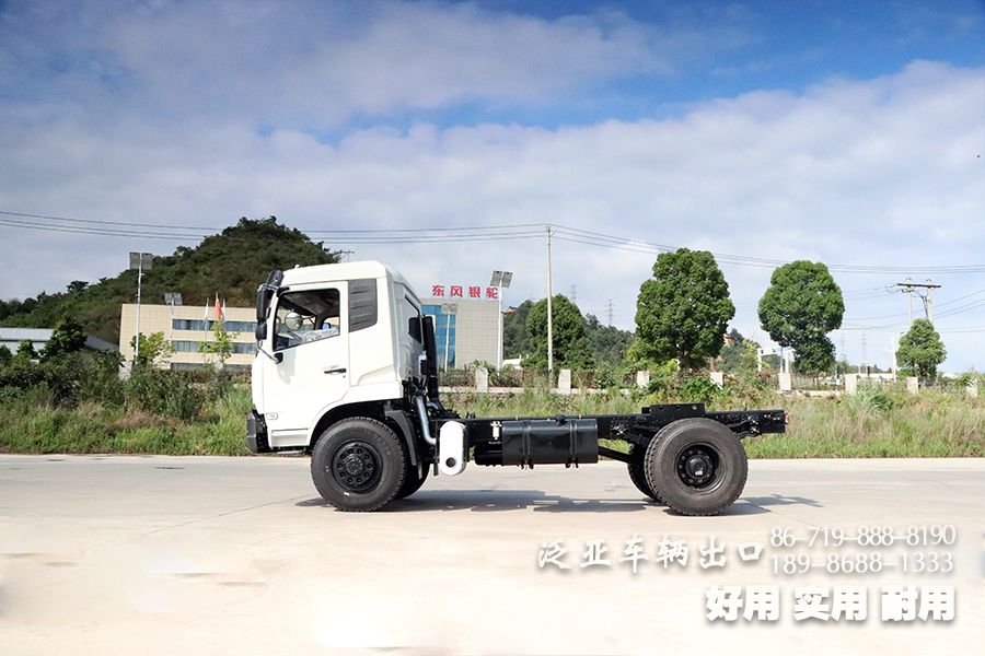 4*2天锦,排半自卸底盘,东风四驱越野专用车,越野专用底盘,东风天锦自卸车底盘
